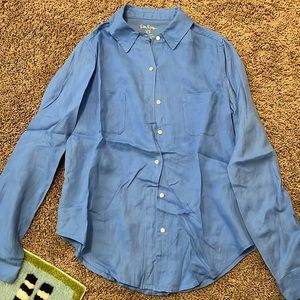 Iily pulitzer linen xs shirt